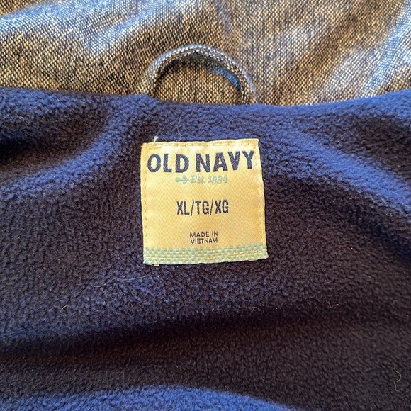 Old Navy Blue Tweed Vest - XL - Picture 5 of 6